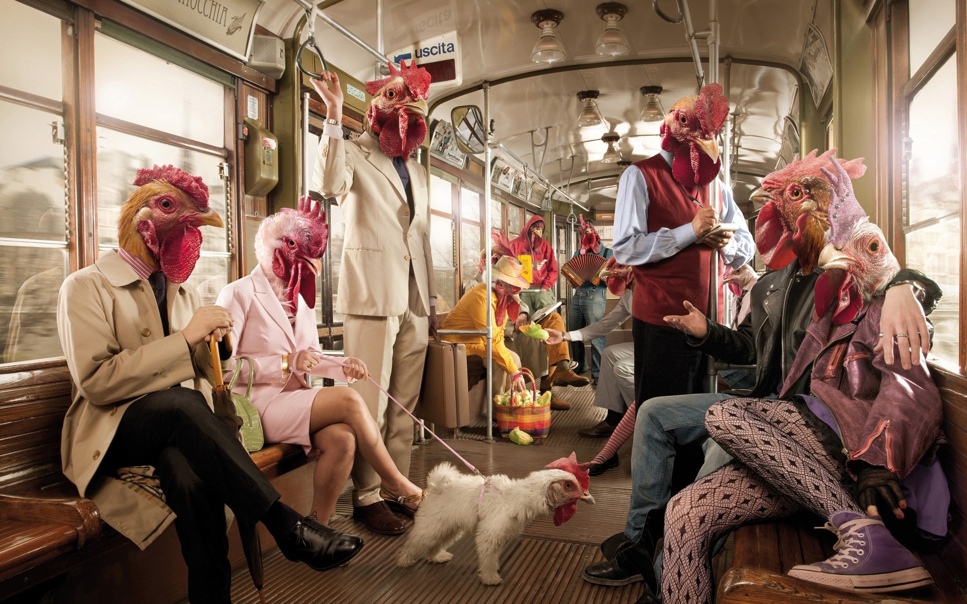 фотообработка женщина носить группа в помещении взрослый коммерция человек смешно метро метро