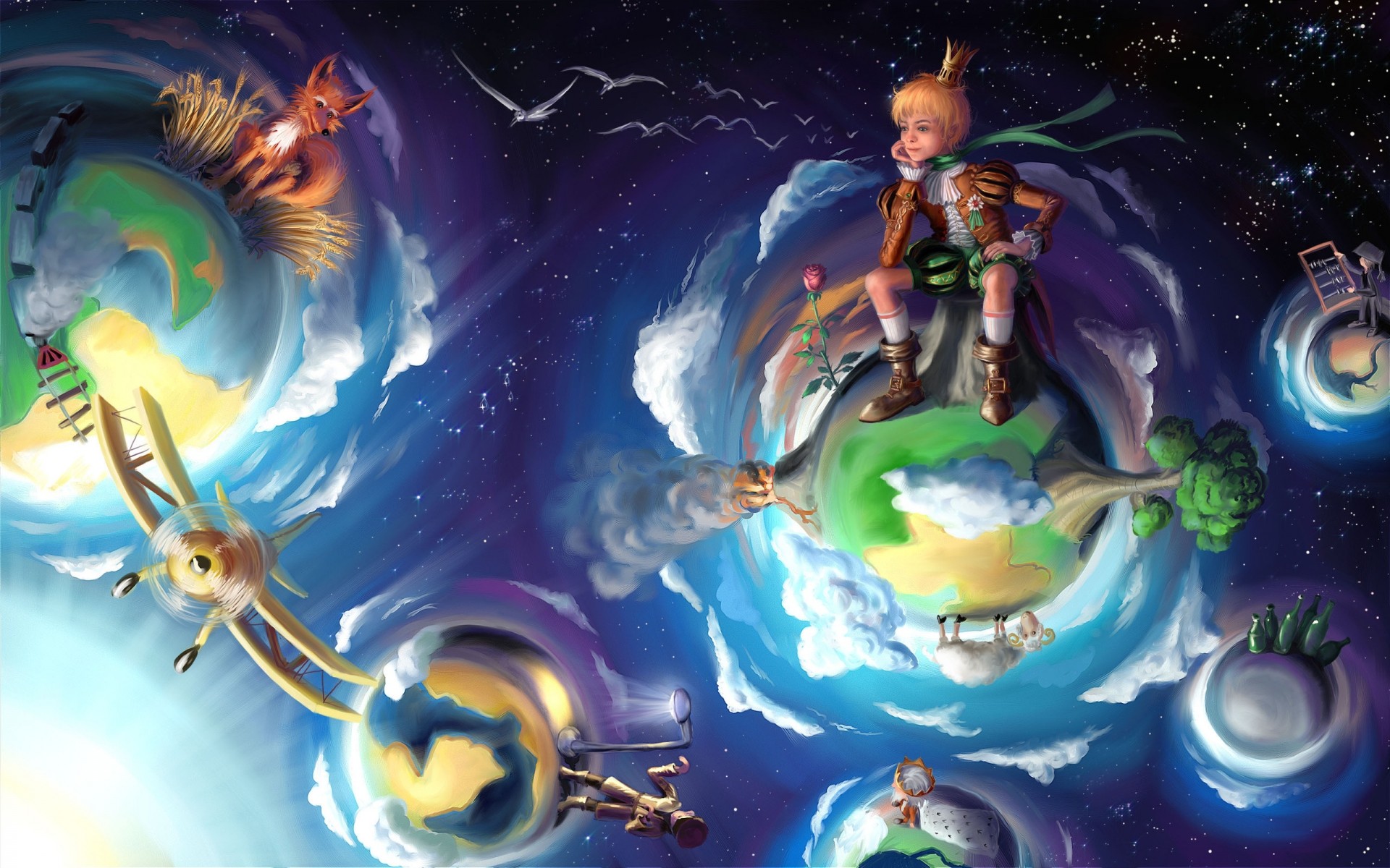 мультфильмы планеты шарообразные луна иллюстрация свет фантазия наука внеземное существо искусство аннотация удовольствие пространство мальчик