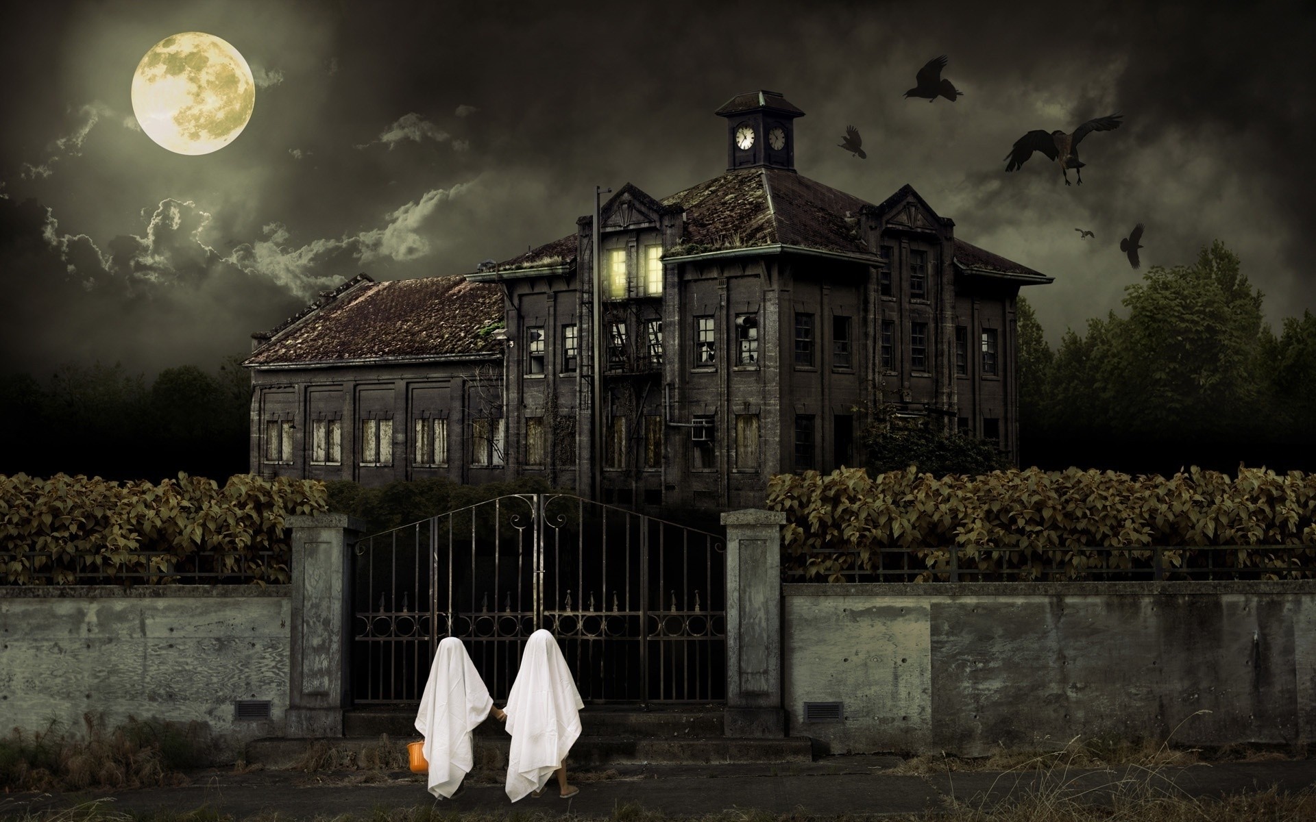 хэллоуин архитектура дом дома дом на открытом воздухе путешествия темный страшно праздник рубцовый