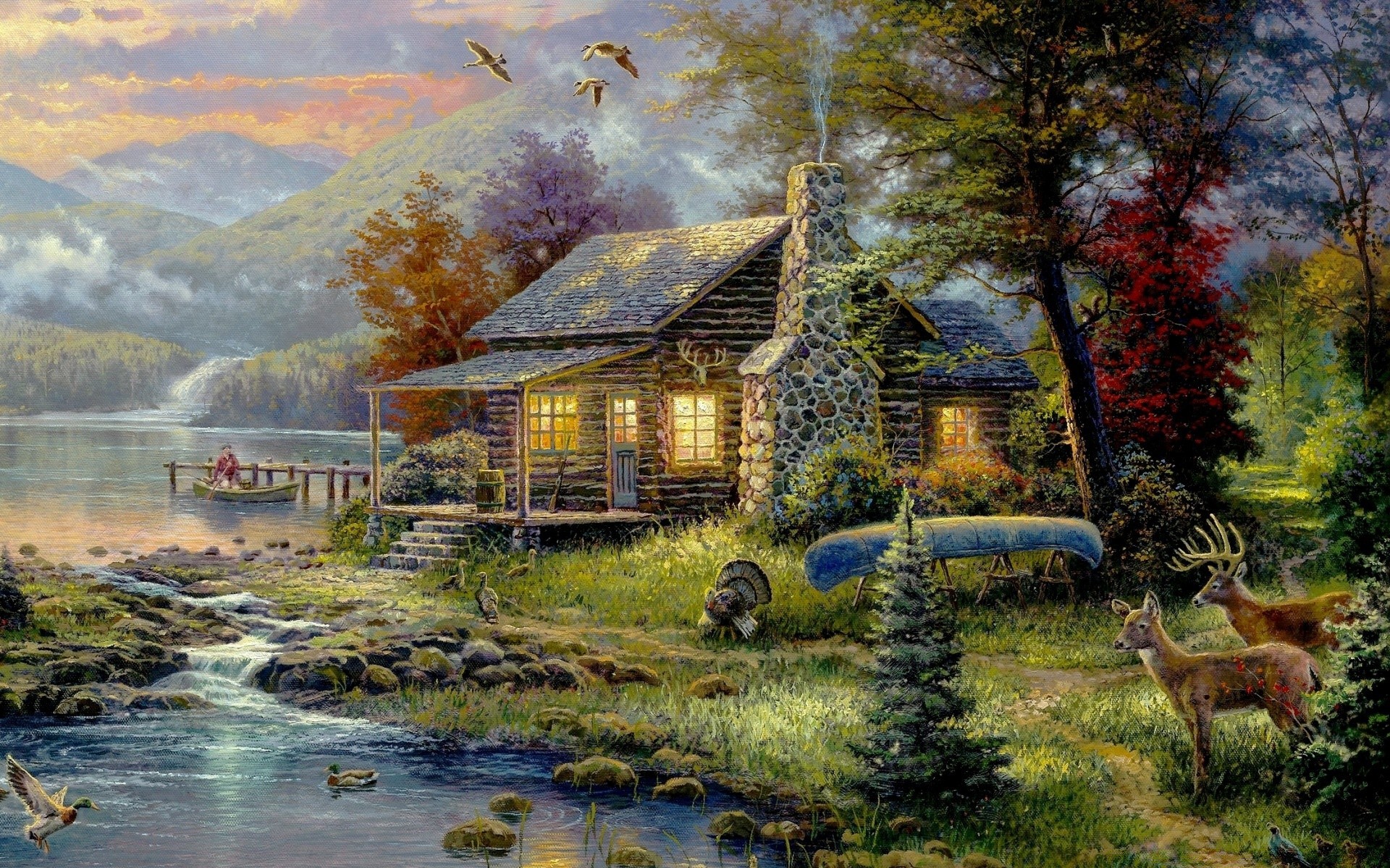 рисунки дом древесины природа дерево осень на открытом воздухе воды пейзаж путешествия трава бунгало дом архитектура сельских лист