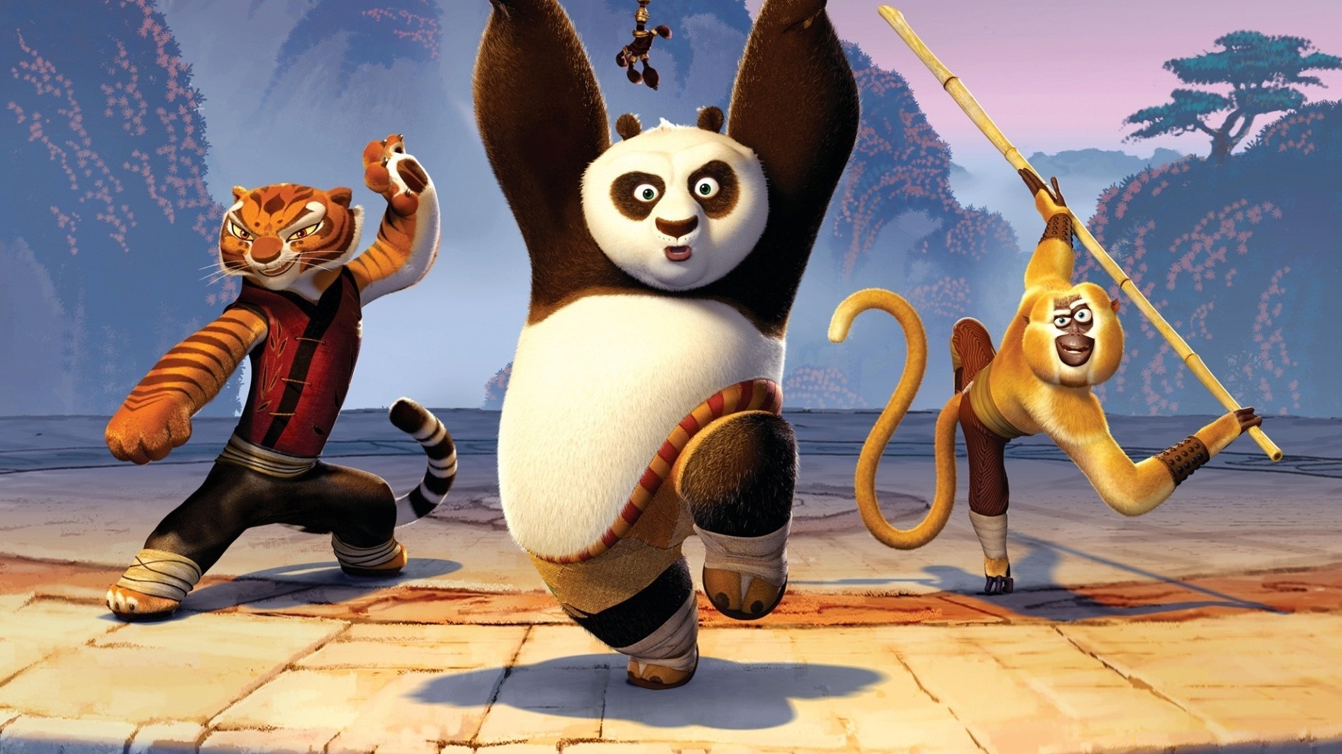 kung fu panda иллюстрация удовольствие