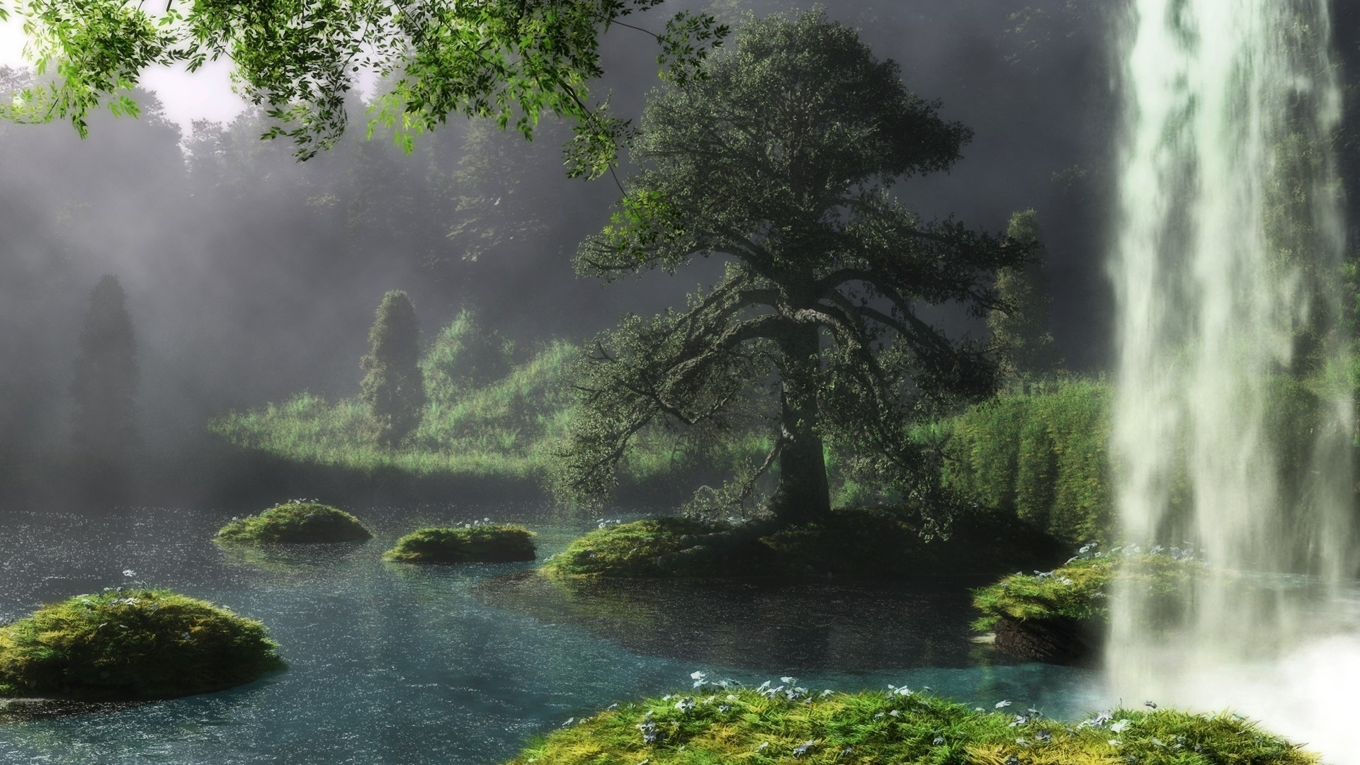 водопады воды дерево природа древесины на открытом воздухе река пышные водопад парк лист путешествия пейзаж лето осень