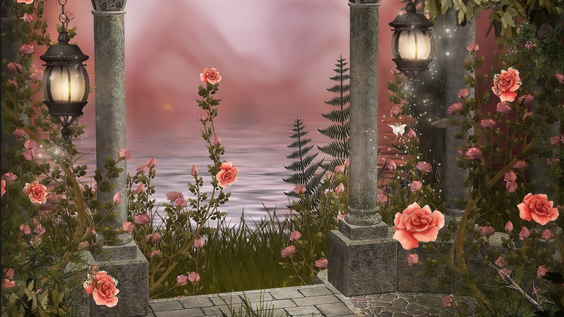 пейзажи цветок кладбище украшения религия дерево могила сад роза архитектура