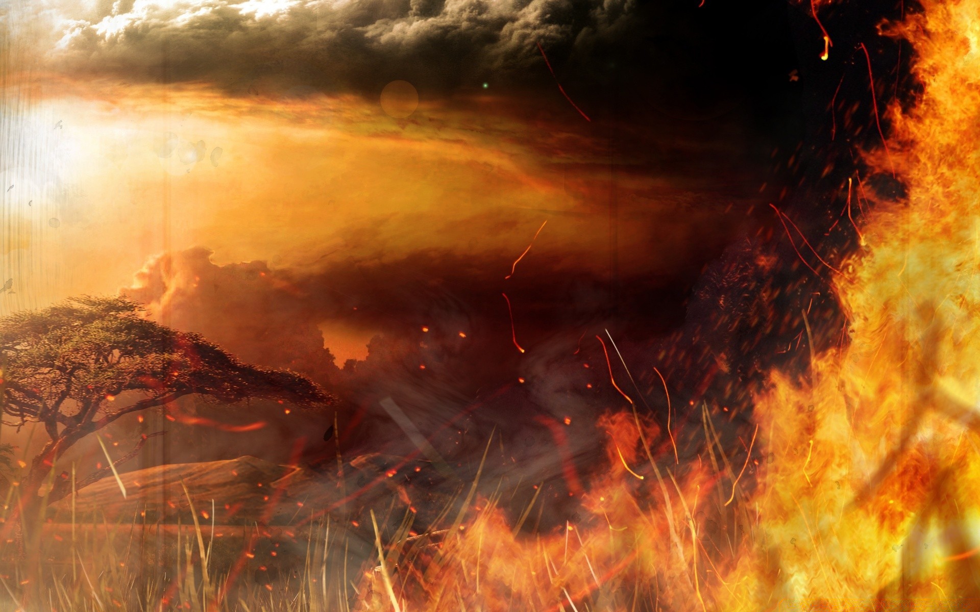 far cry пламя дым бедствие энергии опасность тепло горячая пожар закат ясень извержение вулкан уголь пейзаж природный газ взрыв сожгли топлива