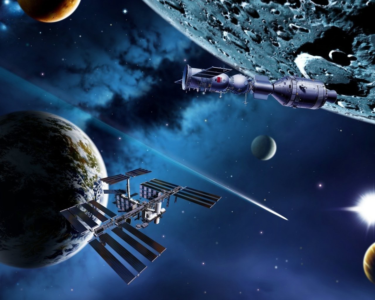 космические корабли луна планеты космический корабль наука астрономия разведка галактика шарообразные пространство спутниковое космонавт фантастика космический корабль внешний ракета трансфер внеземное существо вселенная технология