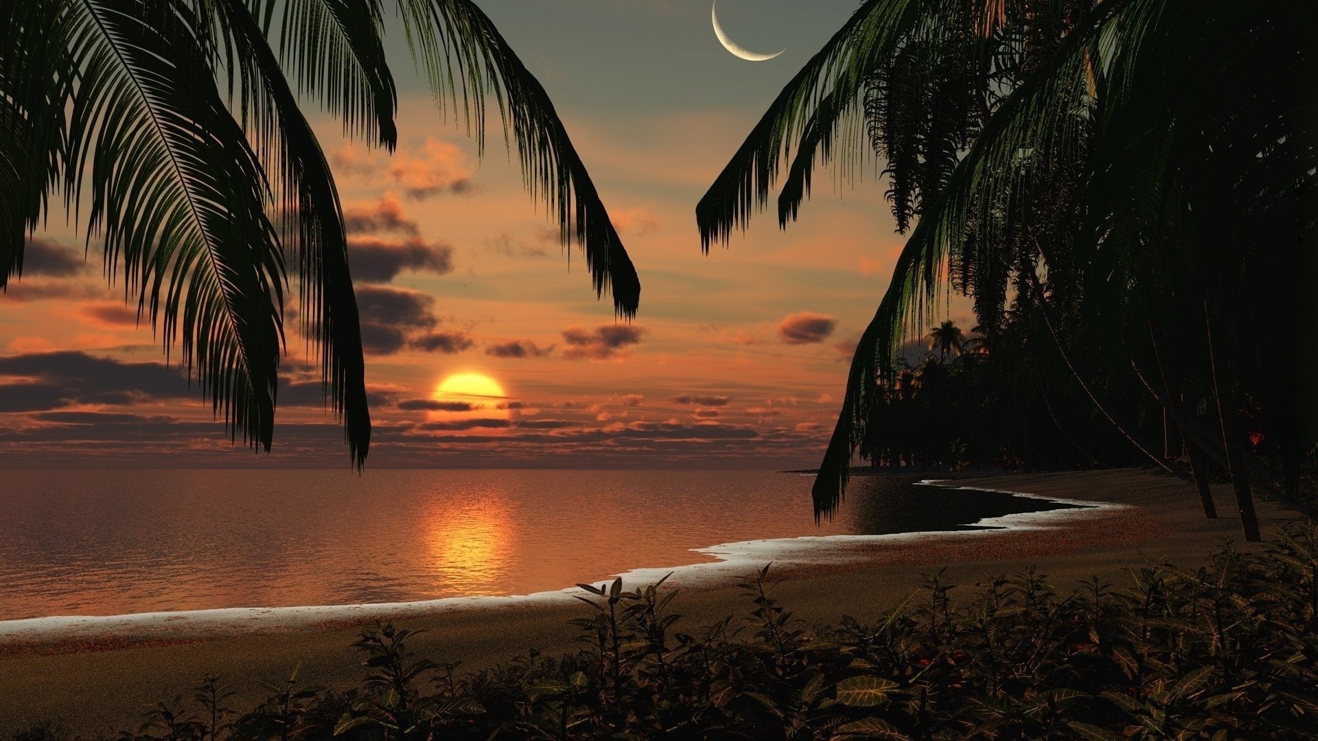 море и океан пляж воды закат океан моря солнце песок путешествия тропический рассвет море вечером остров пейзаж дерево сумрак ладони