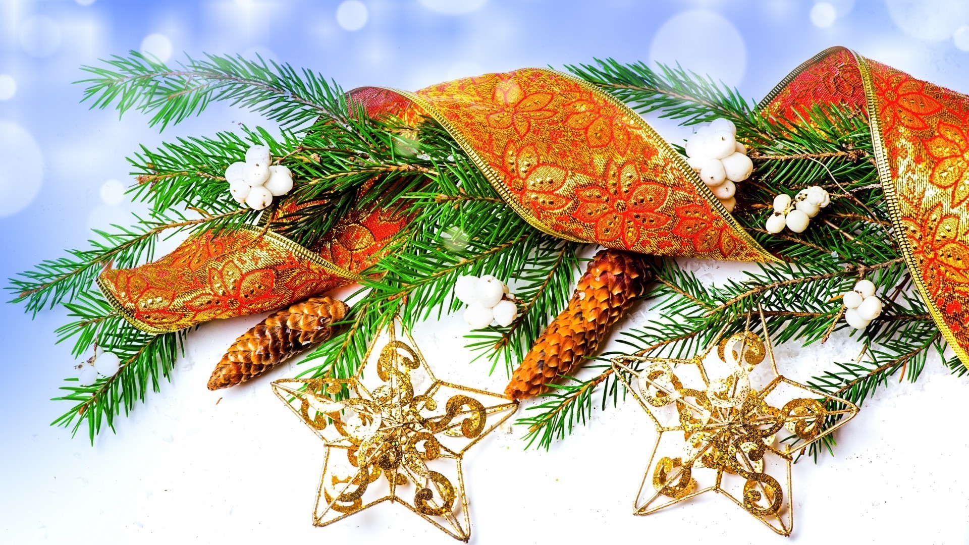 новый год рождество зима украшения пихта праздник сосна дерево рабочего стола конусная ели карта сезон золото мерри светит