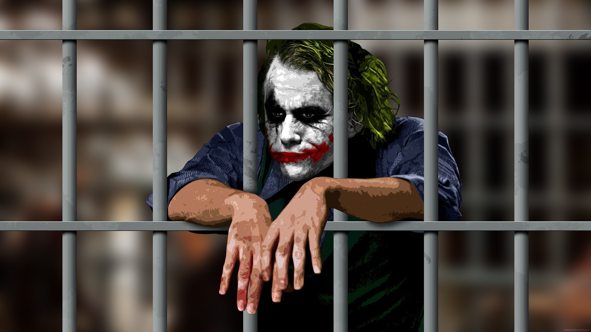 бэтмен клетка тюрьму безопасности один портрет преступление взрослый человек молодой забор в помещении наказание печаль