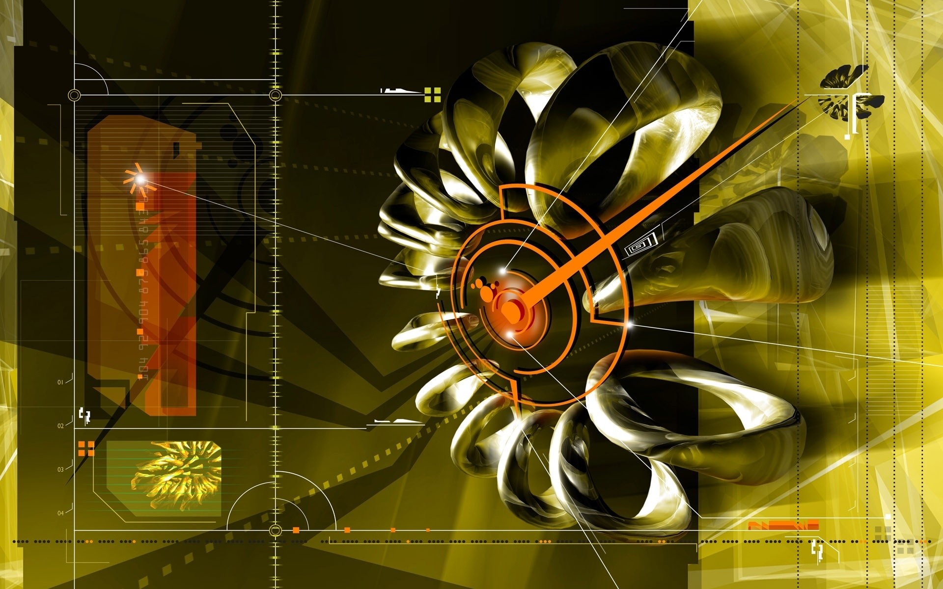 abstrait illustration conception bureau technologie lumière aile numérique art