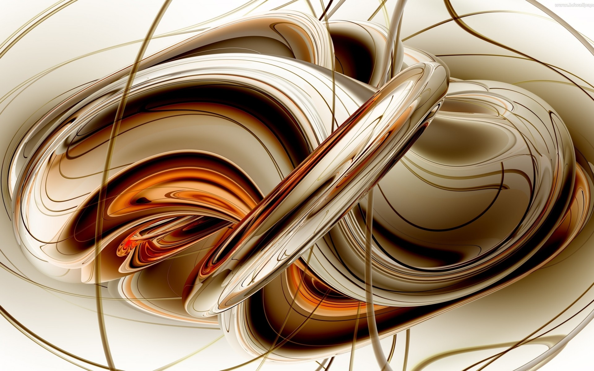 astrazione design desktop curva moderno frattale
