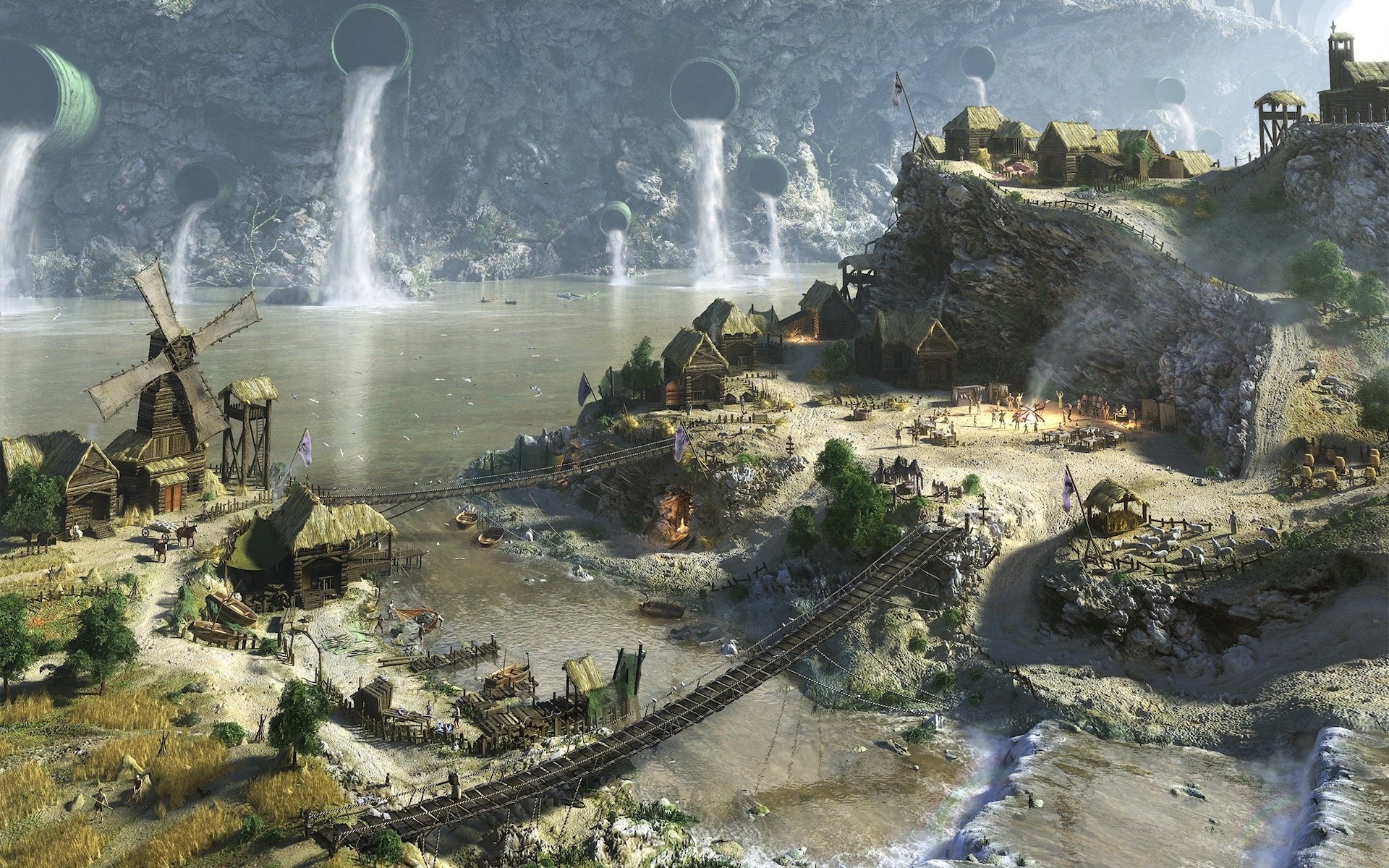 fantasie wasser reisen landschaft rauch im freien rock