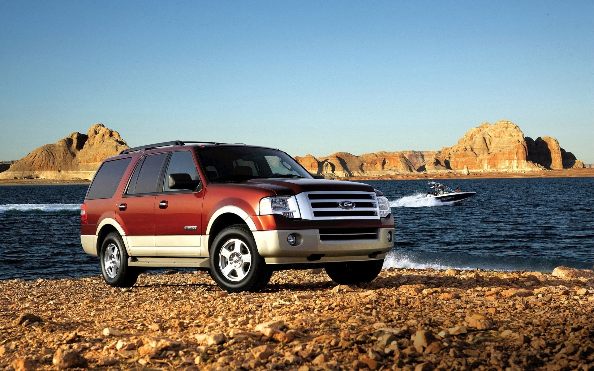 ford vehicle travel car water outdoors beach transportation system sky ford expedition