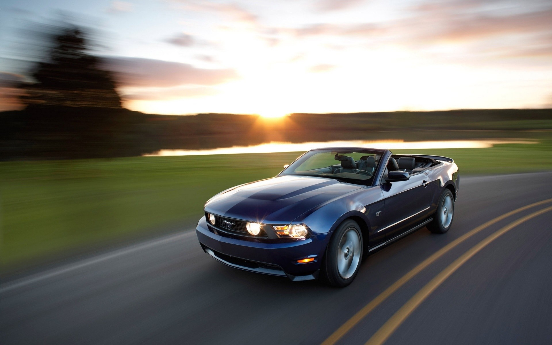 ford car vehicle asphalt blacktop blur hurry action transportation system fast pavement noon road drive ford mustang mustang