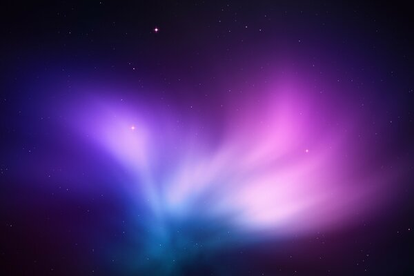 Galaxie dans l abstraction des couleurs bleu et violet