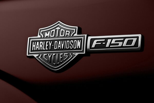 Plaques signalétiques ford f-150 avec Harley-davidson