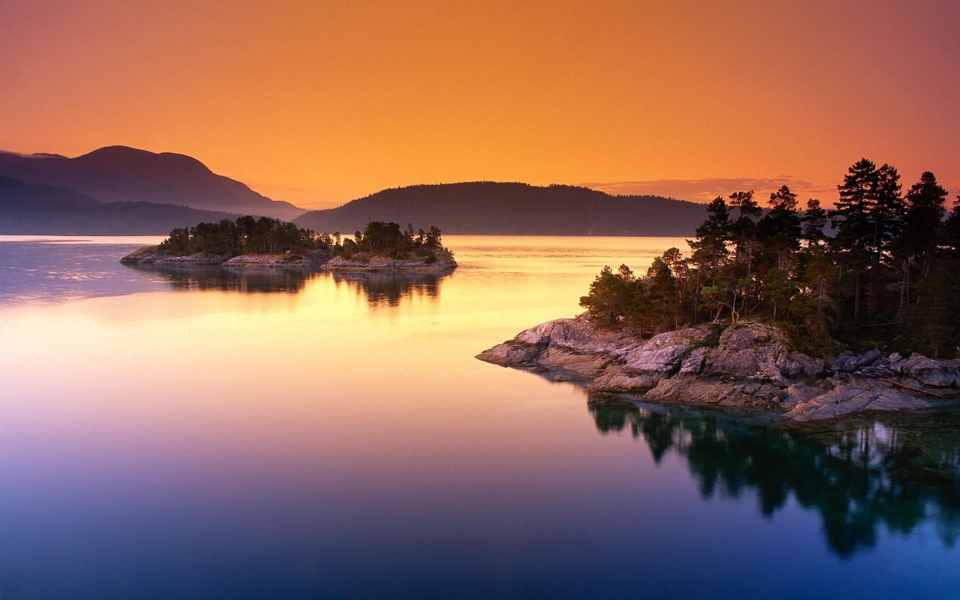 paesaggio tramonto acqua alba sera crepuscolo riflessione lago cielo viaggi sole paesaggio all aperto