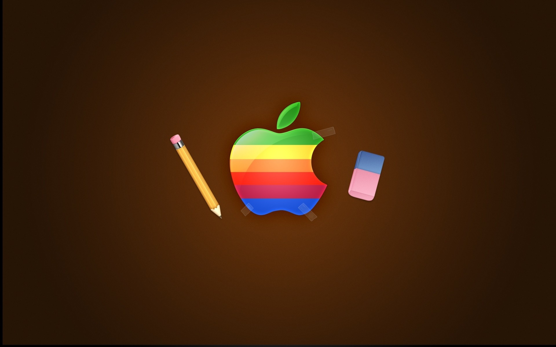 apple couleur bureau art conception résumé illustration entreprise lumière