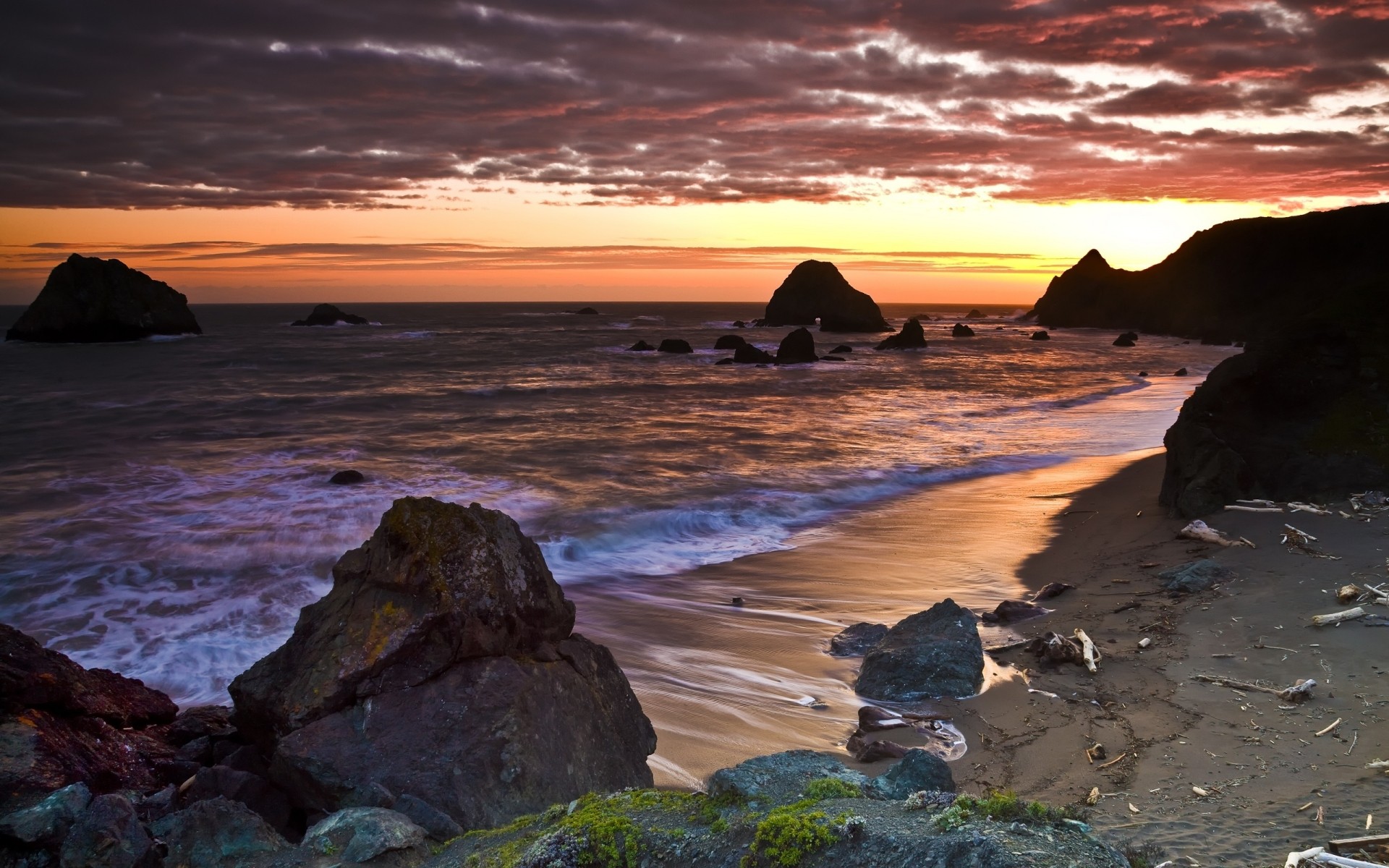 paisagens pôr do sol água praia crepúsculo mar oceano mar amanhecer noite viagens paisagem paisagem surf céu rocha ao ar livre natureza sol