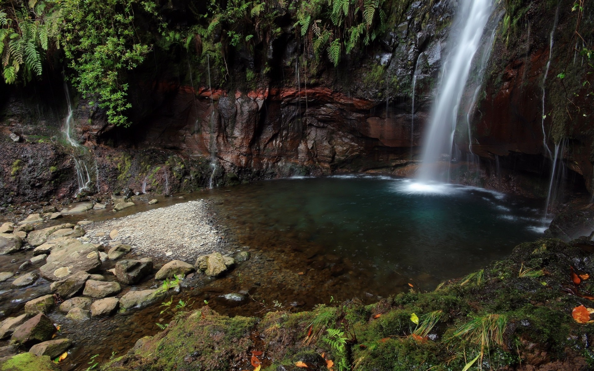 landschaft wasser wasserfall natur fluss fluss holz rock reisen im freien blatt schrei kaskade landschaft herbst nass fluss moos park bewegung