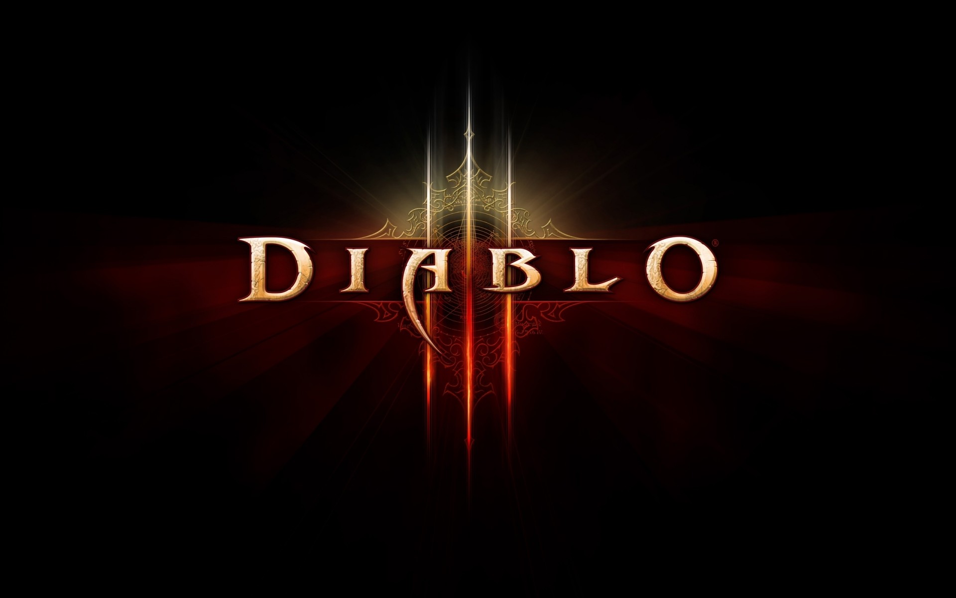 diablo desktop scuro luce astratto disegno arte