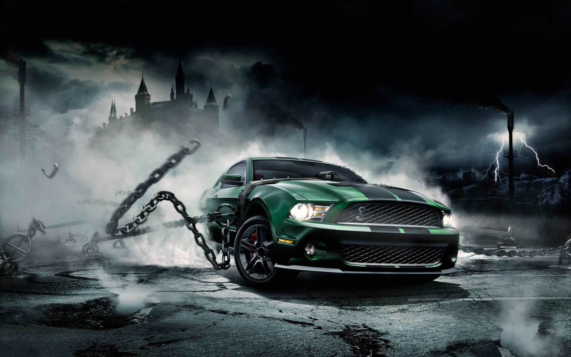 ford carro carro tempestade fumaça sistema de transporte chuva neve ford shelby shelby