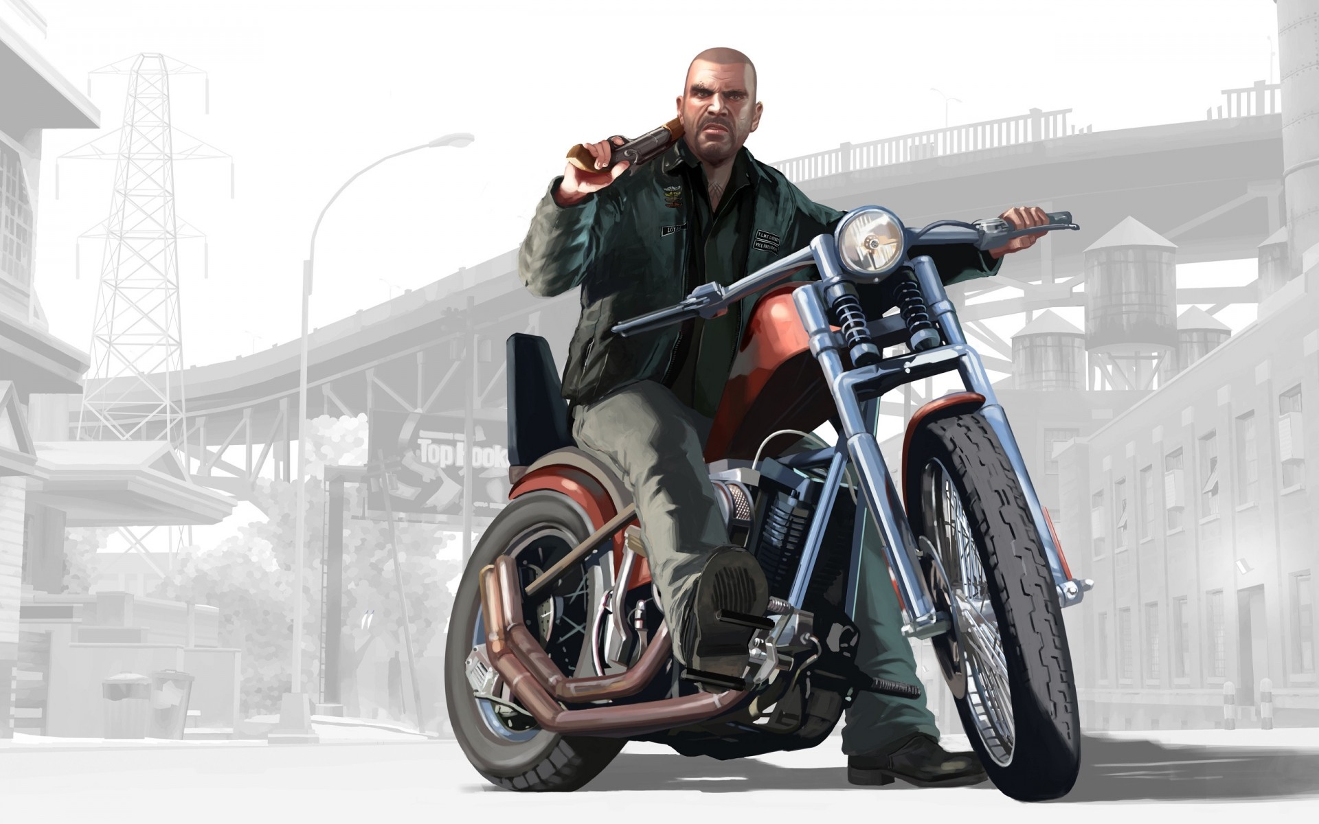 gta rower system transportu człowiek gta 4 grand theft auto johnny