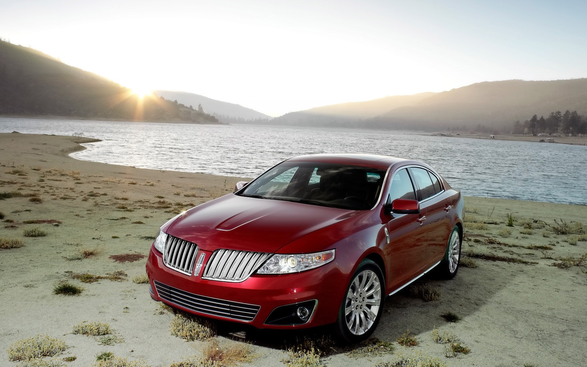 lincoln beach water travel vehicle sea sunset seashore sand outdoors car summer ocean sky nature sun landscape lincoln mks