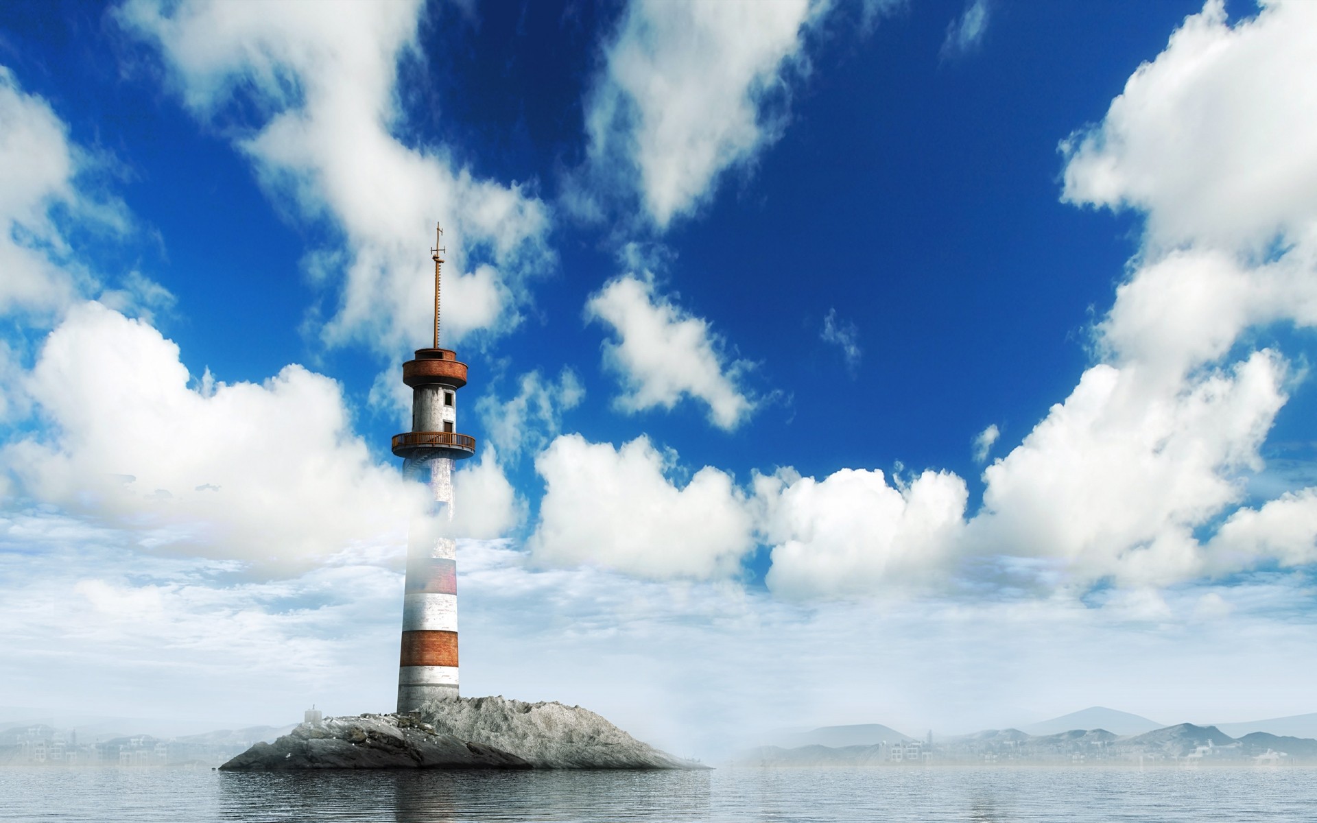 fotobearbeitung wasser himmel leuchtturm im freien reisen meer ozean