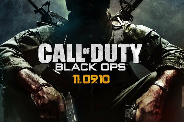 Call of duty oyunundan üniformalı bir adam