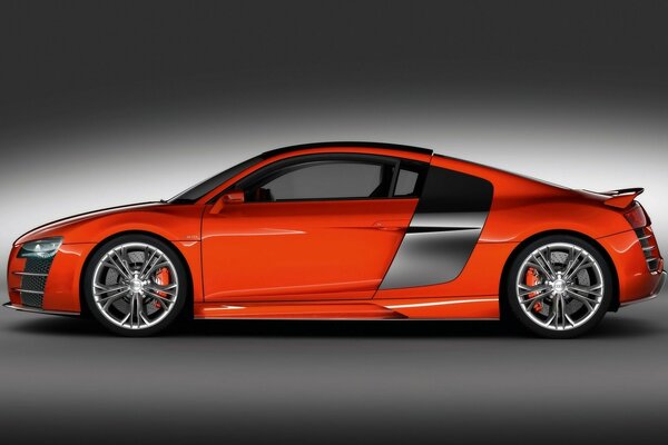 Audi R8 жағы керемет момент