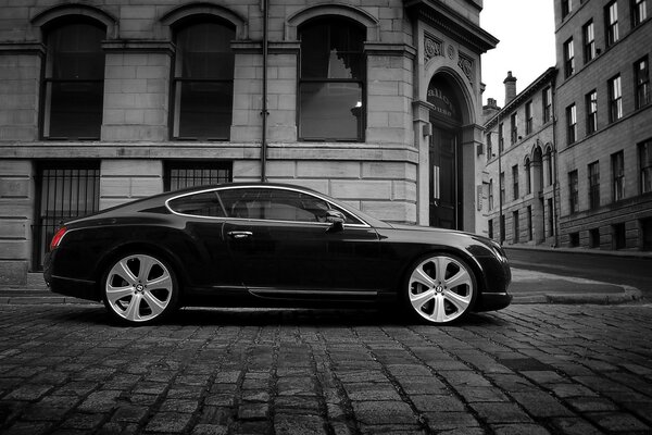 Fotos en blanco y negro de bentley