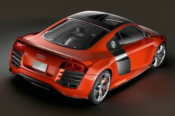 Audi R8 outstanding rear torque