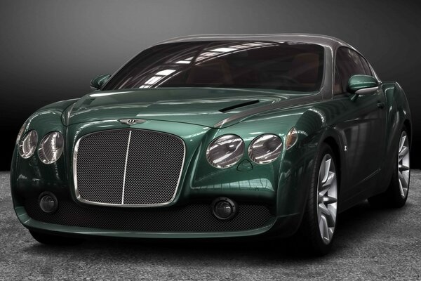 Professionelles Foto von Green Bentley