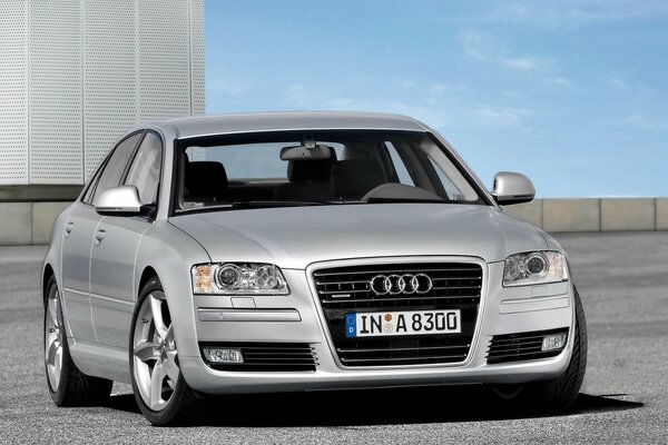 Comfortable sedan audi car