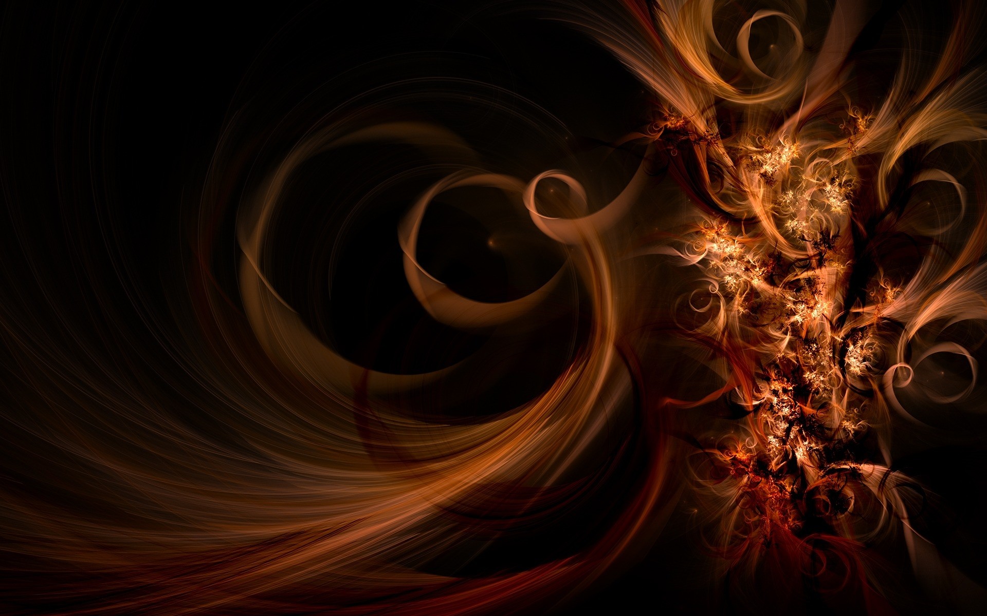 abstract flame fractal wave dynamic motion energy curve smoke design line geometry wallpaper surreal light graphic art texture fantasy element