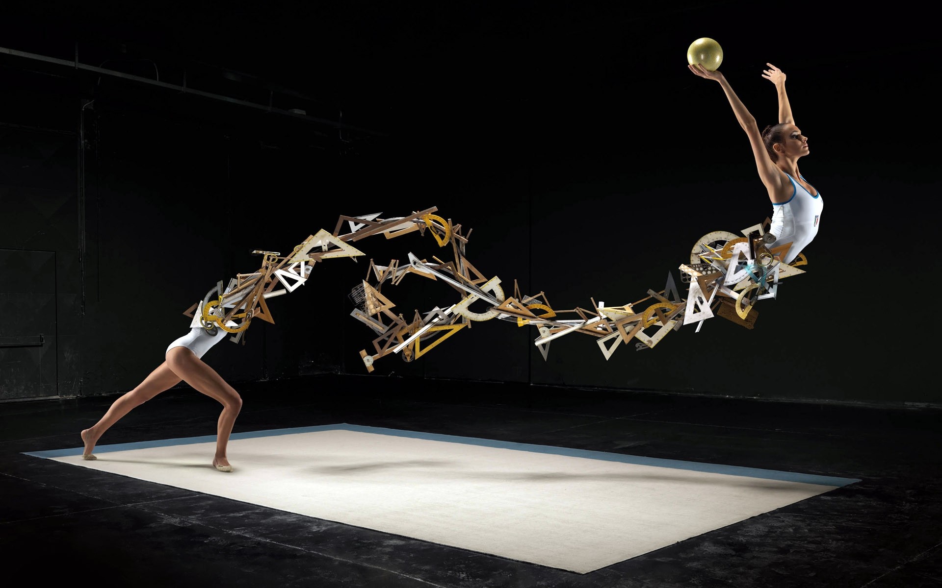 processamento de fotos equilíbrio agilidade balé desempenho competição movimento ginástica dançarino atleta ação bailarina sozinho dançando adulto acrobata habilidade homem vestir