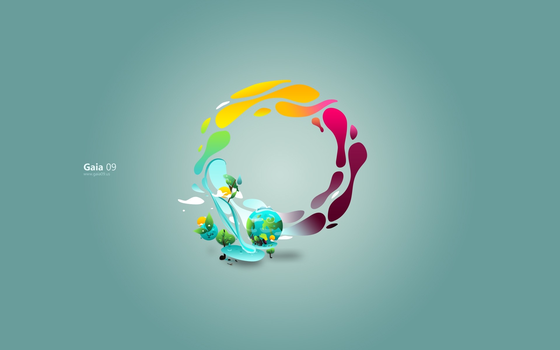 minimalism illustration nature design abstract vector desktop