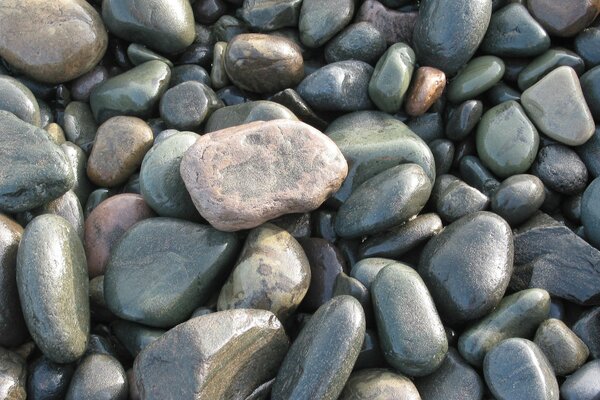 Sea sky rocks Tide