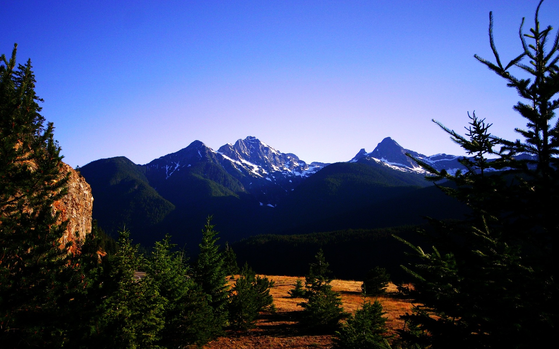 landscapes mountain snow outdoors travel sunset nature sky dawn landscape tree conifer wood