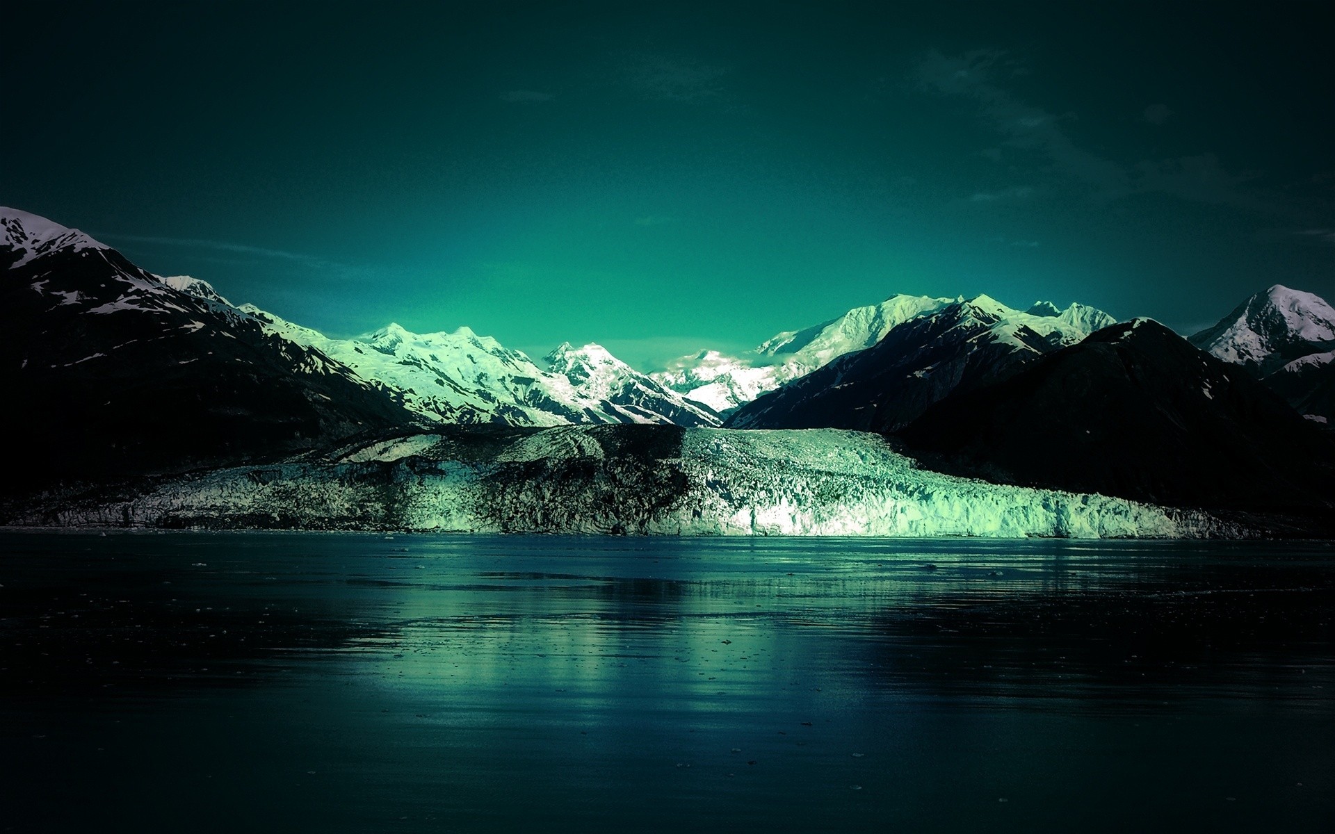 paesaggio neve acqua montagna paesaggio ghiaccio lago viaggi ghiacciaio natura cielo riflessione tramonto