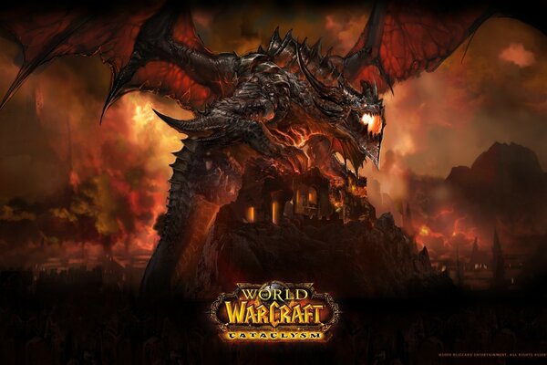 World-of-warcraft flammendes Monster