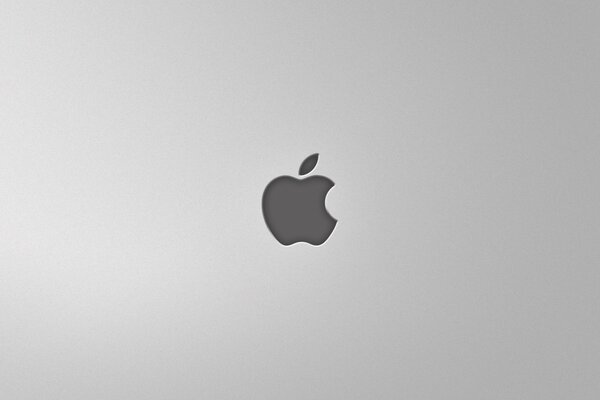 Minimal apple grey