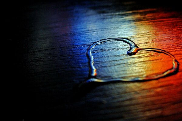 The heart resembles separation from a loved one