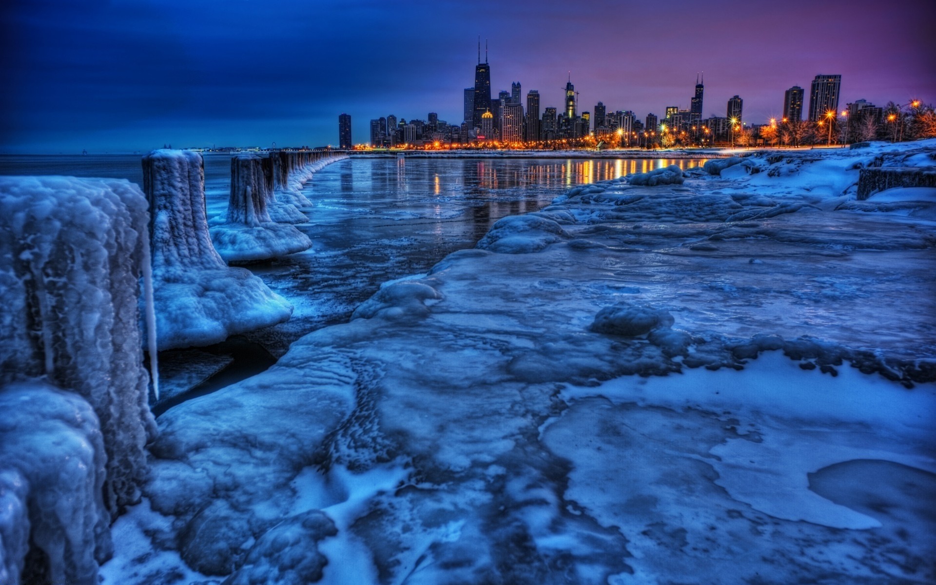 andere städte wasser sonnenuntergang reisen dämmerung abend dämmerung reflexion himmel fluss meer winter landschaft stadt licht schnee im freien strand meer ozean eis see hintergrund