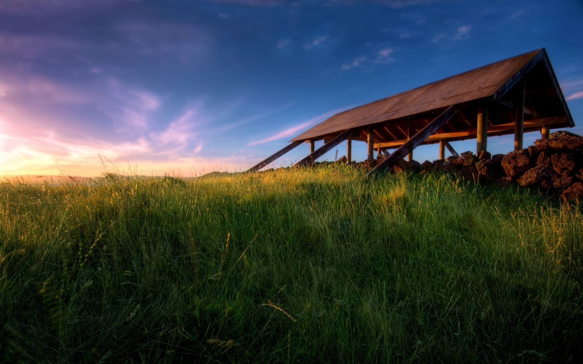 landschaft gras himmel sonnenuntergang landschaft natur im freien feld des ländlichen dämmerung sonne landschaft wolken blau