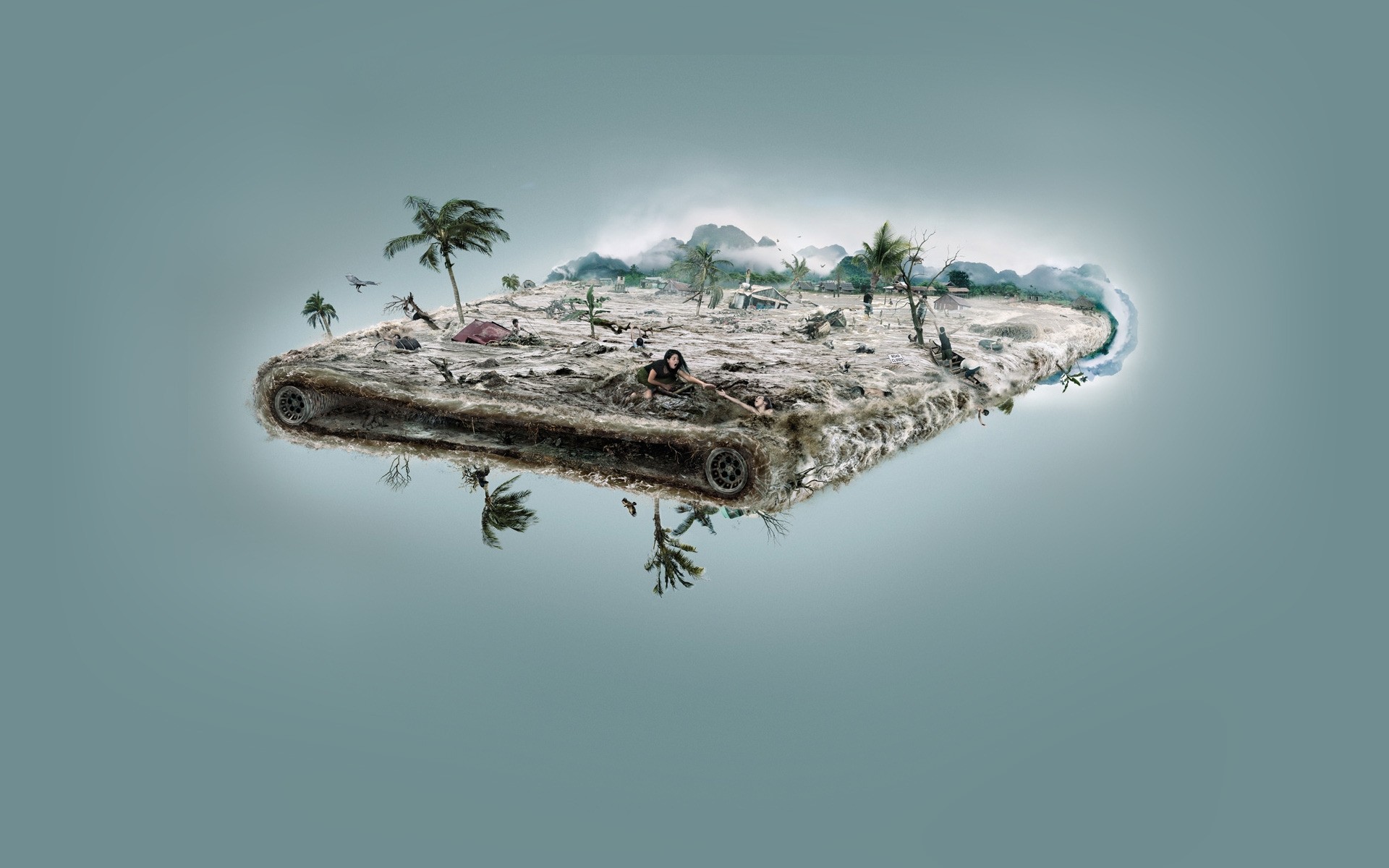 fotobearbeitung wasser reisen ozean meer himmel natur strand meer insel tropisch landschaft baum im freien