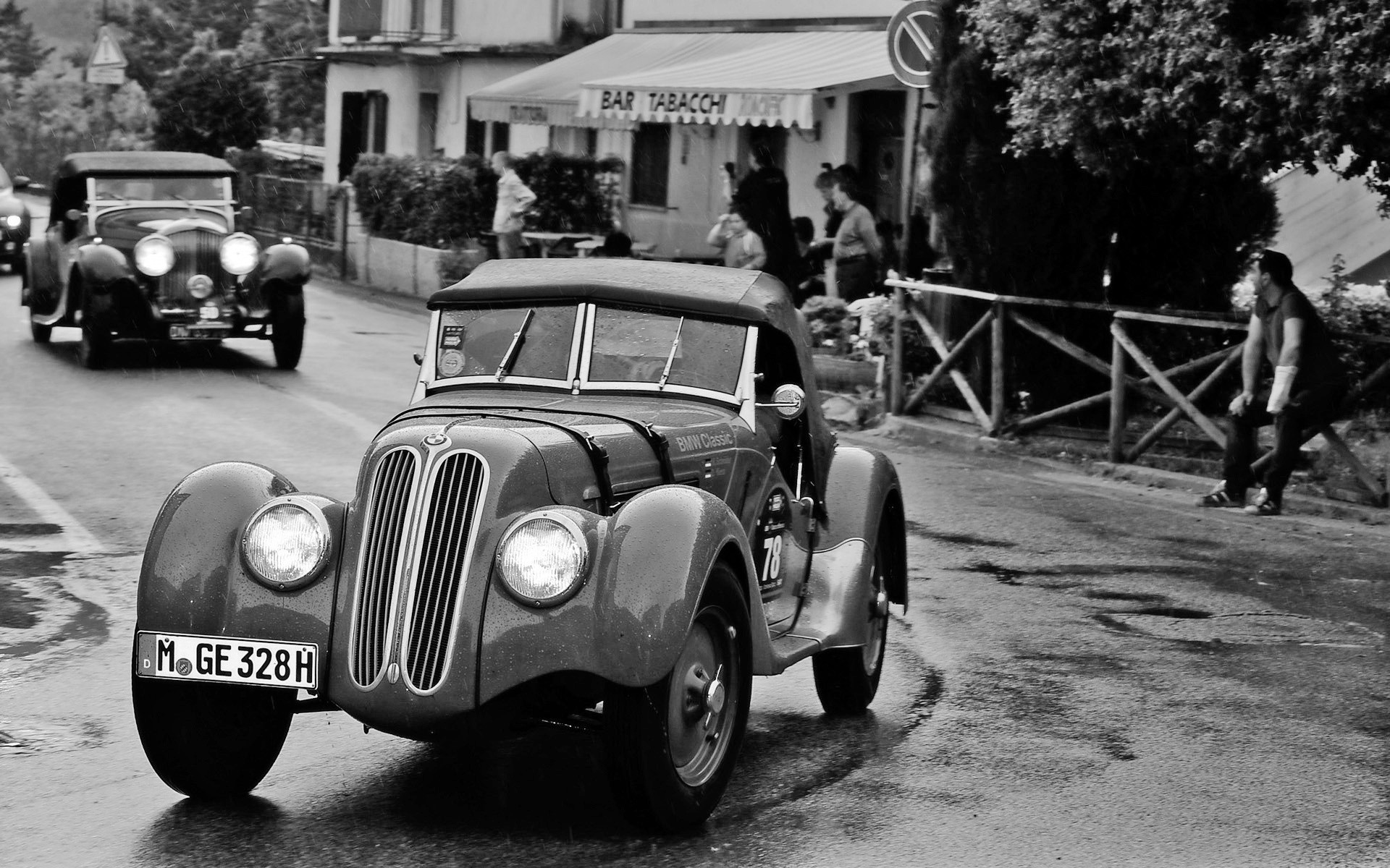 bmw voiture véhicule système de transport groupe monochrome rue