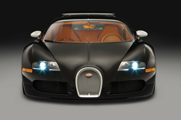 Transporte elegante, carro bugatti