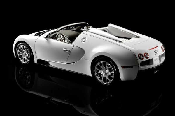 Beautiful bugatti car