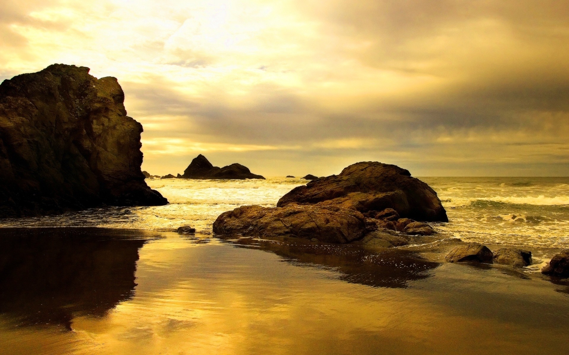 landscapes sunset water beach ocean dawn sea dusk seascape surf sun evening sand travel sky seashore landscape nature dramatic storm rocks clouds